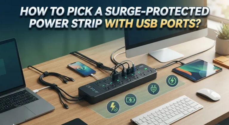 How to Pick a Surge-Protected Power Strip With USB Ports?